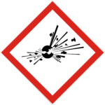 Gefahr: Explosionsgefährlicher Stoff oder Gegenstand