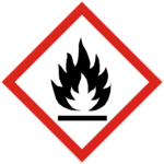 Gefahr: Entzündbarer Stoff oder entzündbares Gemisch
