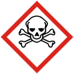 Gefahr: Giftiger Stoff, kann bei Kontakt oder Aufnahme lebensgefährlich sein